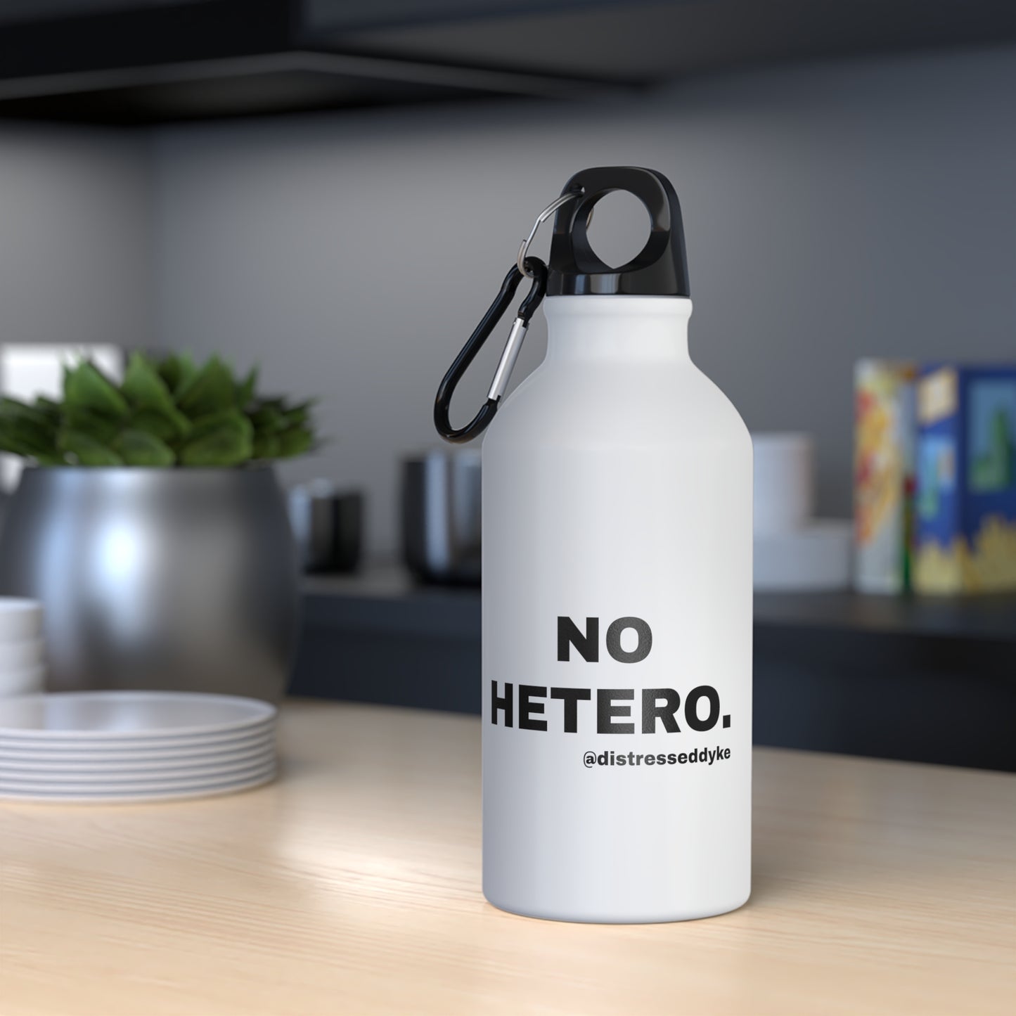 No Hetero Water Bottle