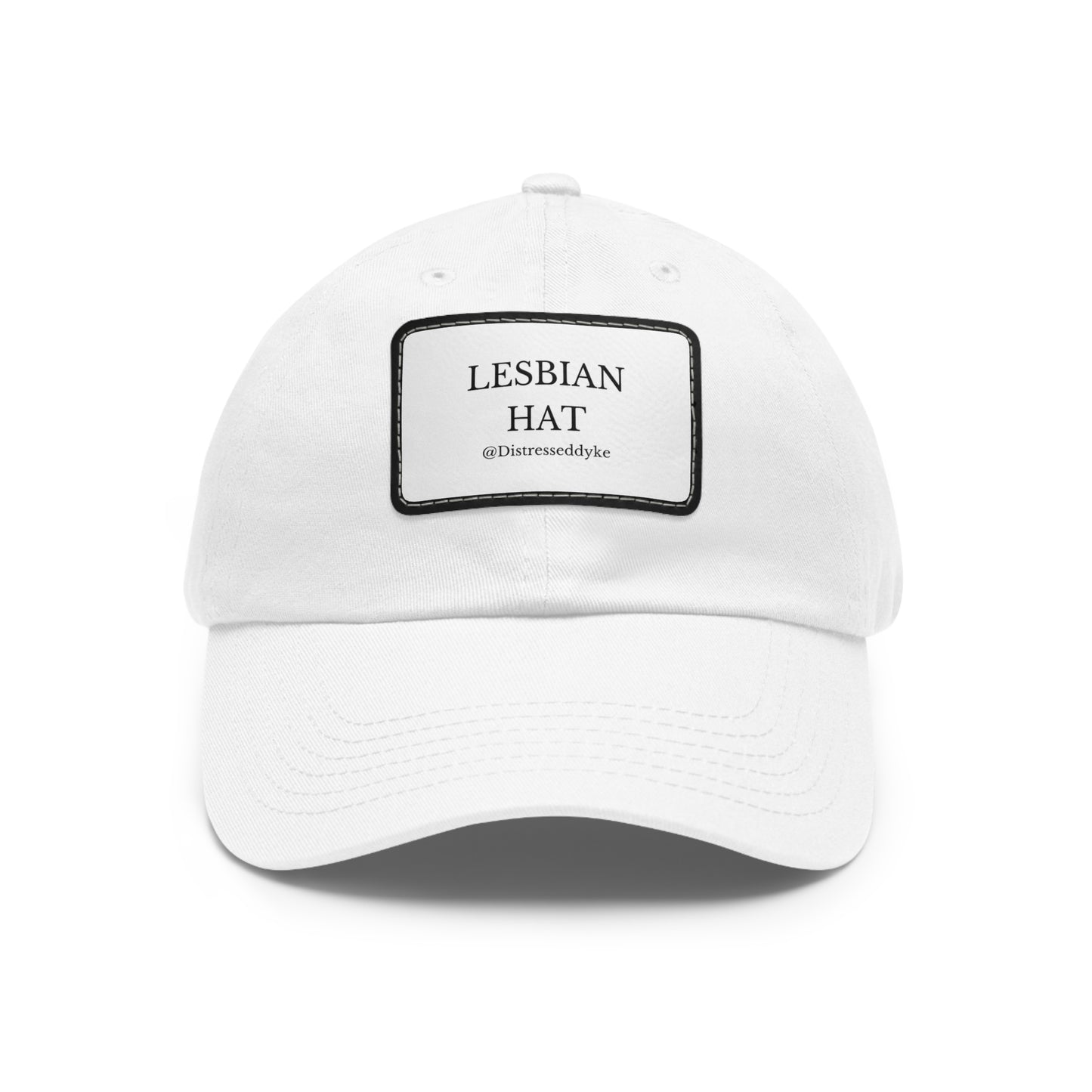 Lesbian Hat with Leather Patch