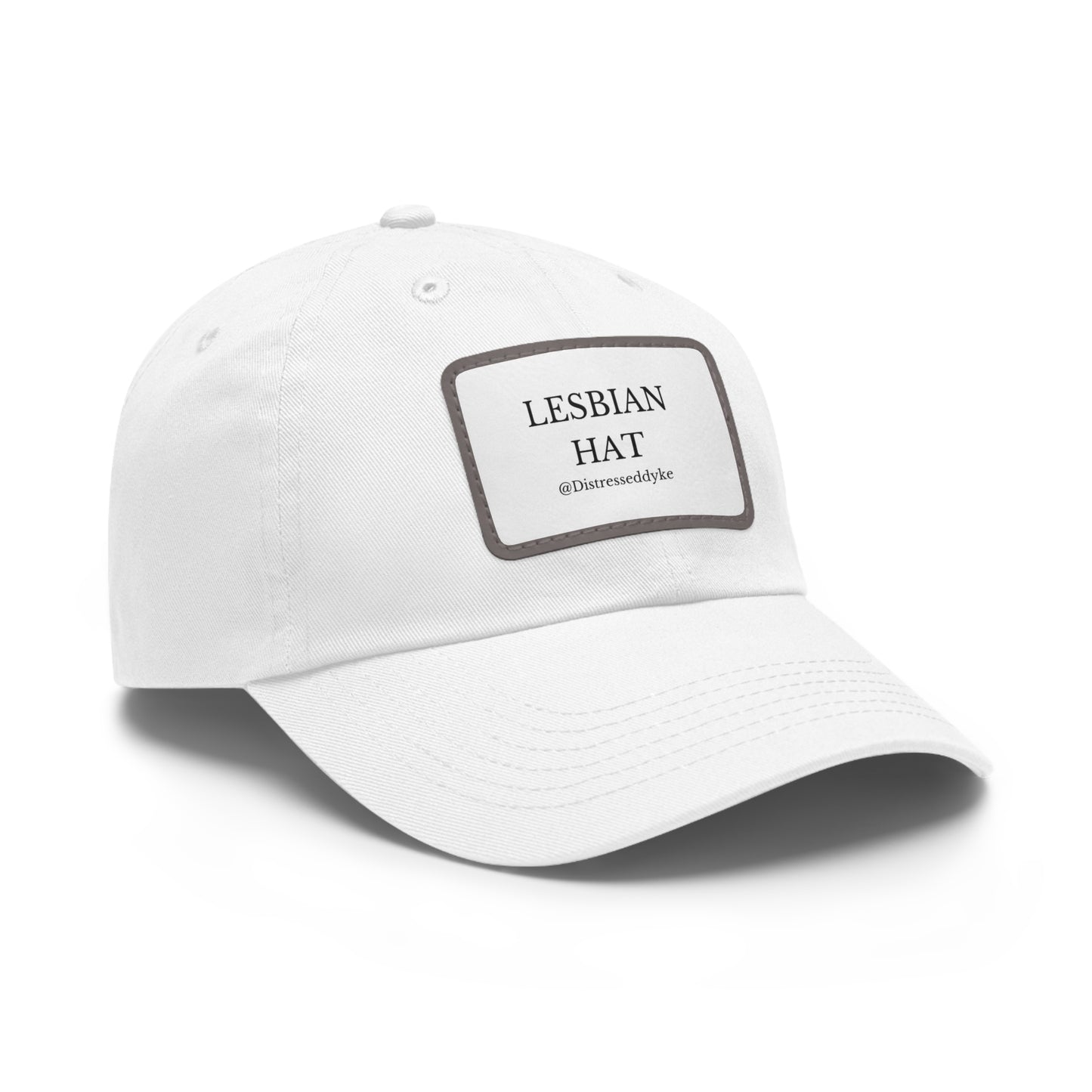 Lesbian Hat with Leather Patch