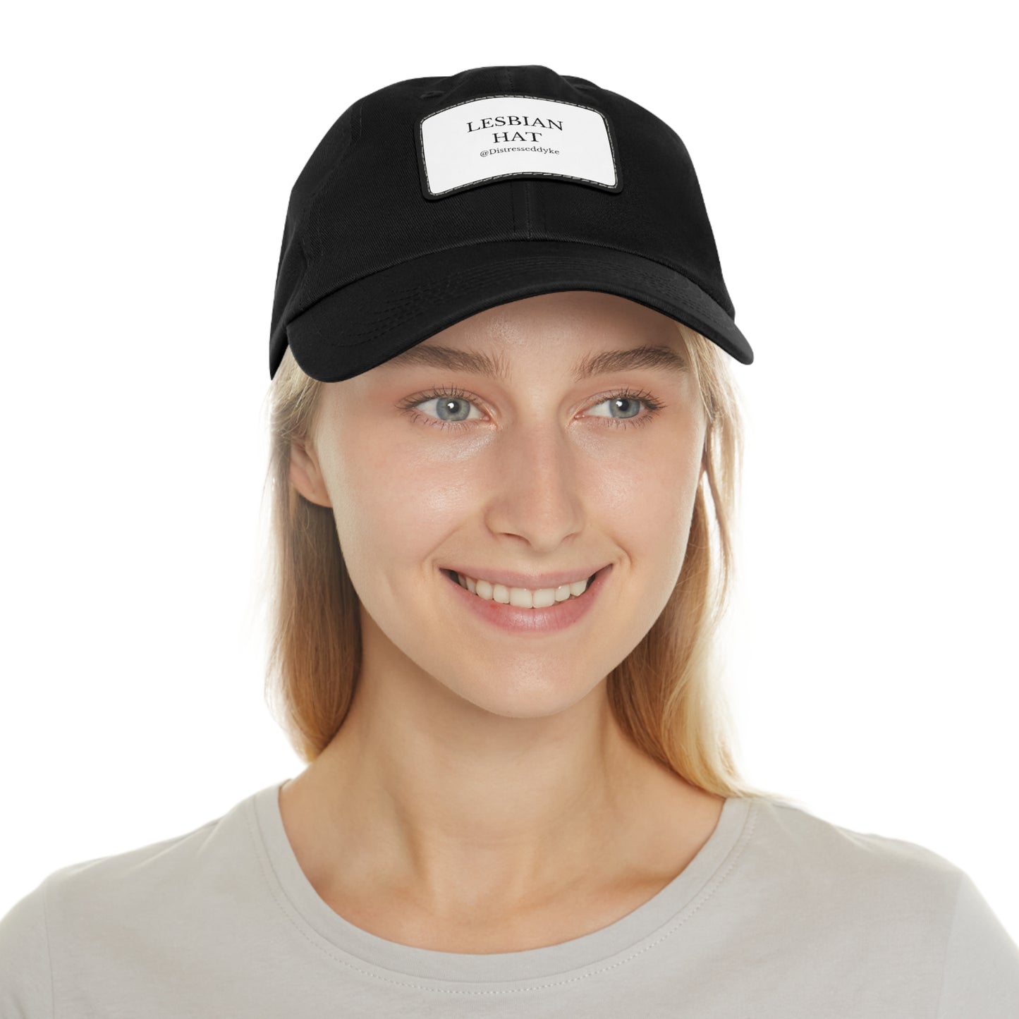 Lesbian Hat with Leather Patch