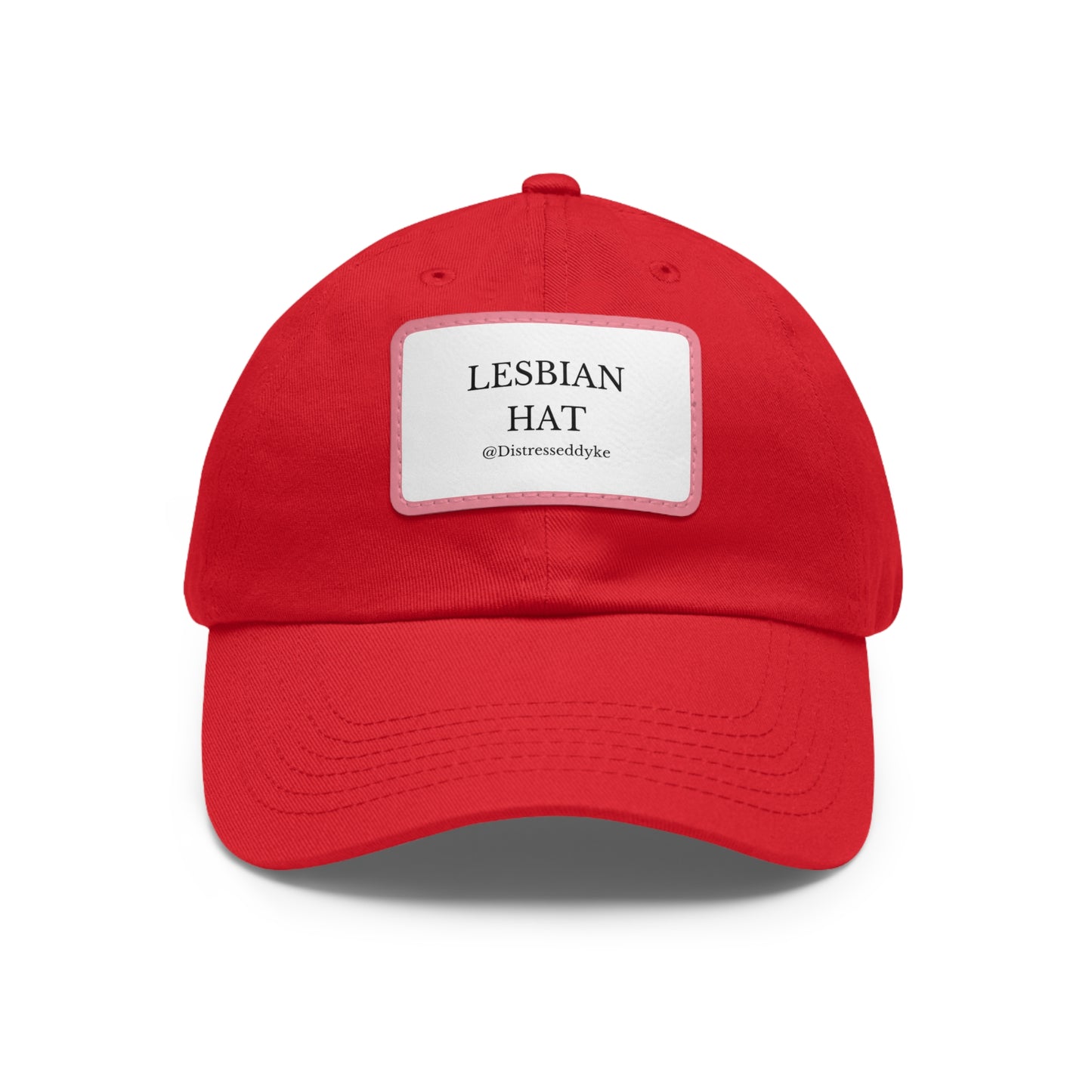 Lesbian Hat with Leather Patch