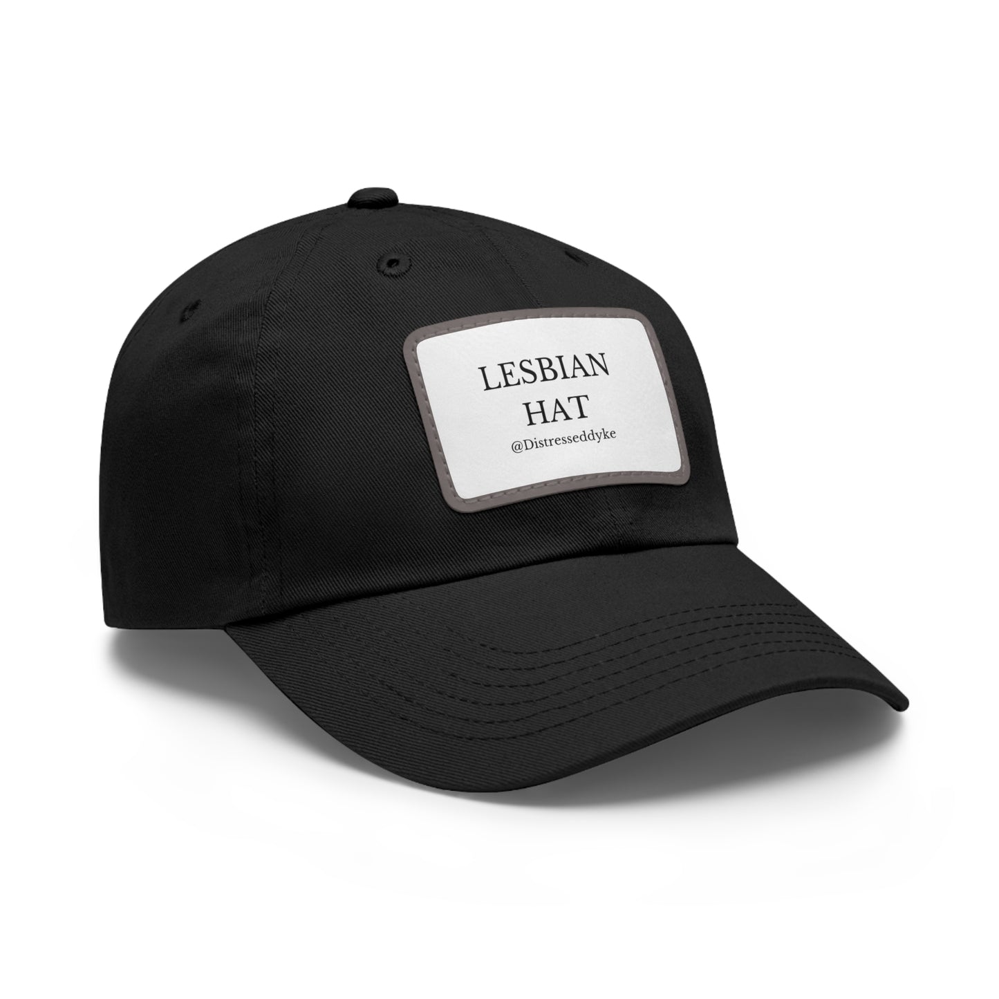 Lesbian Hat with Leather Patch