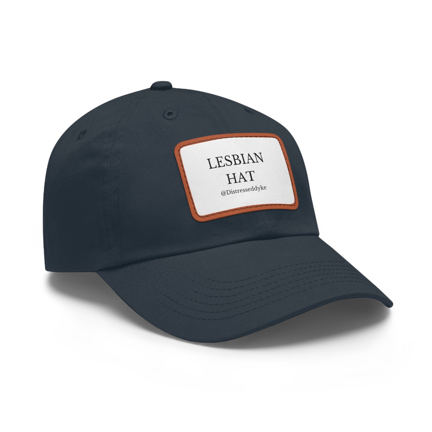 Lesbian Hat with Leather Patch