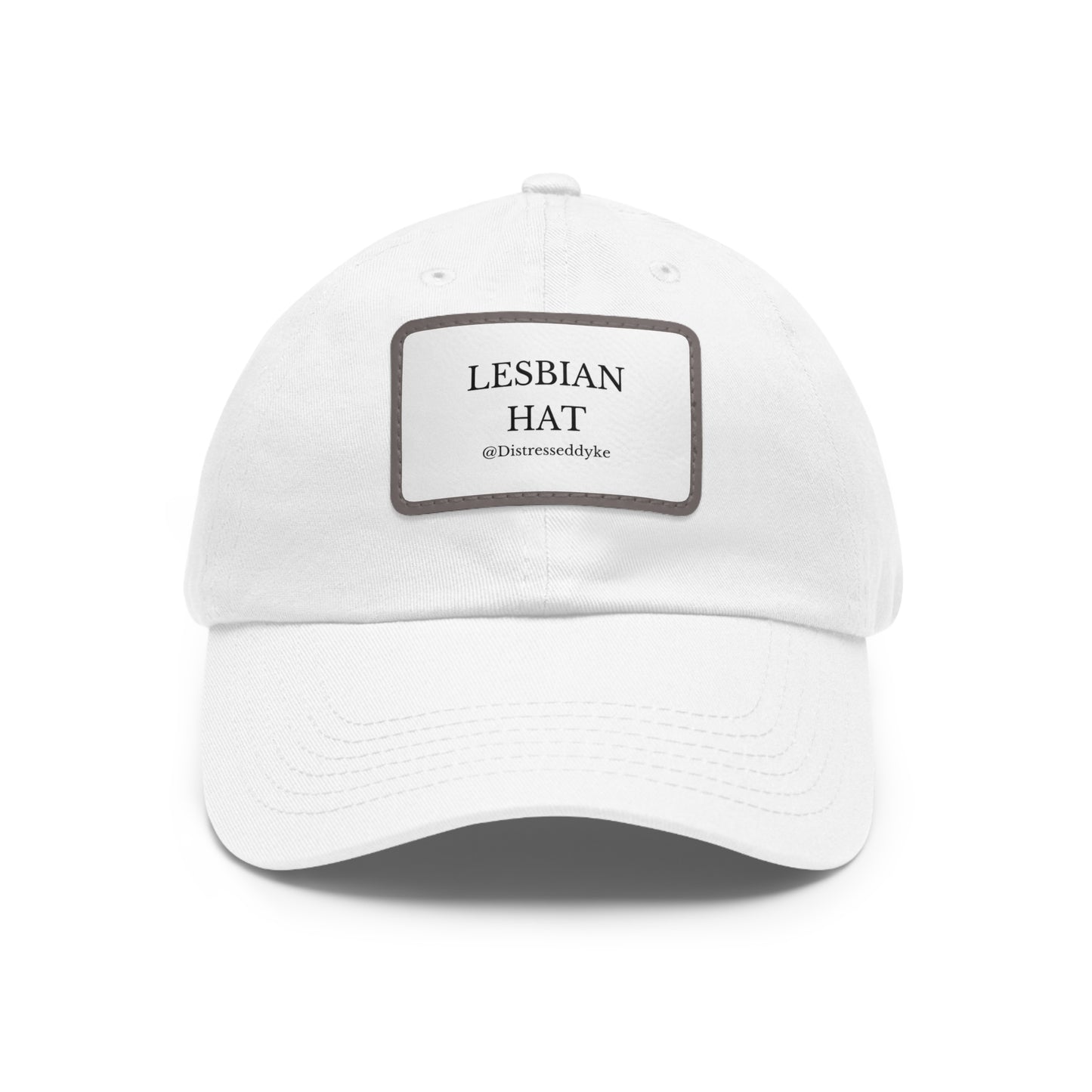 Lesbian Hat with Leather Patch