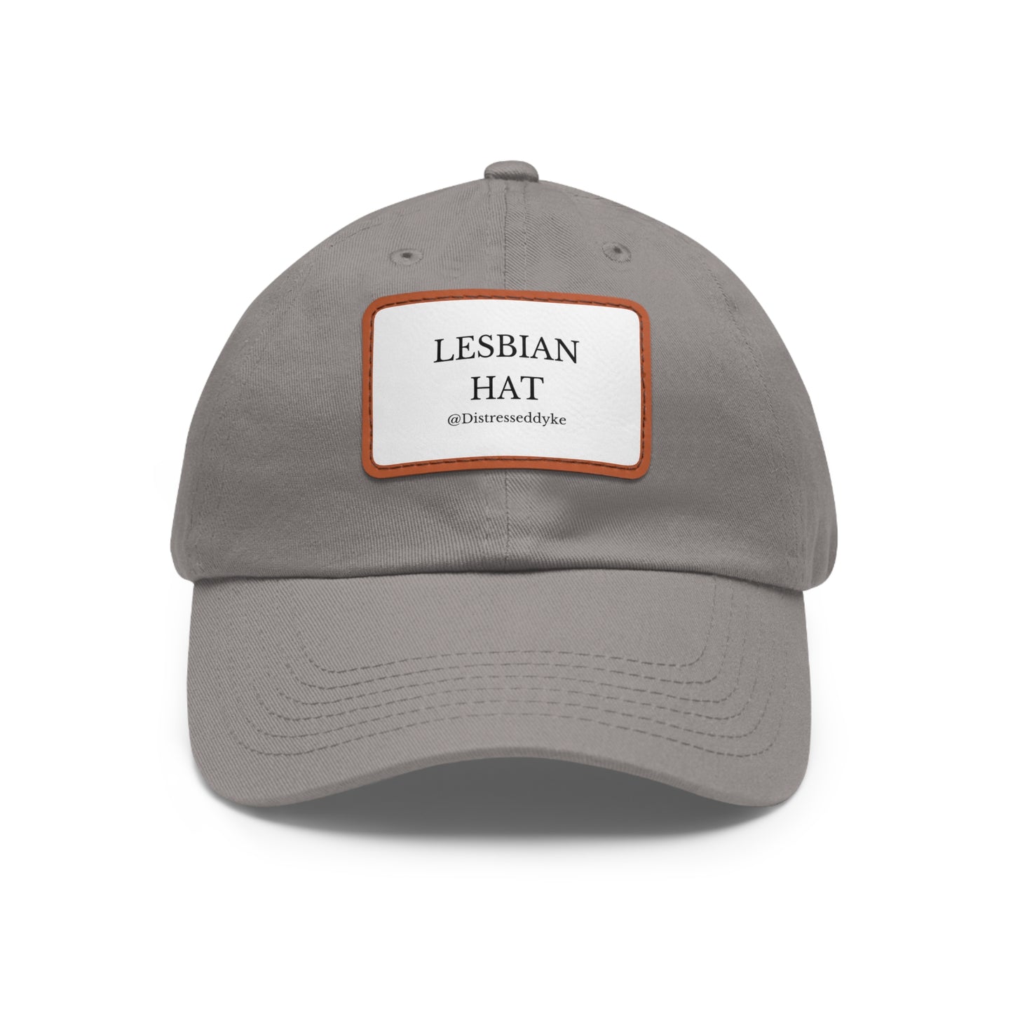 Lesbian Hat with Leather Patch