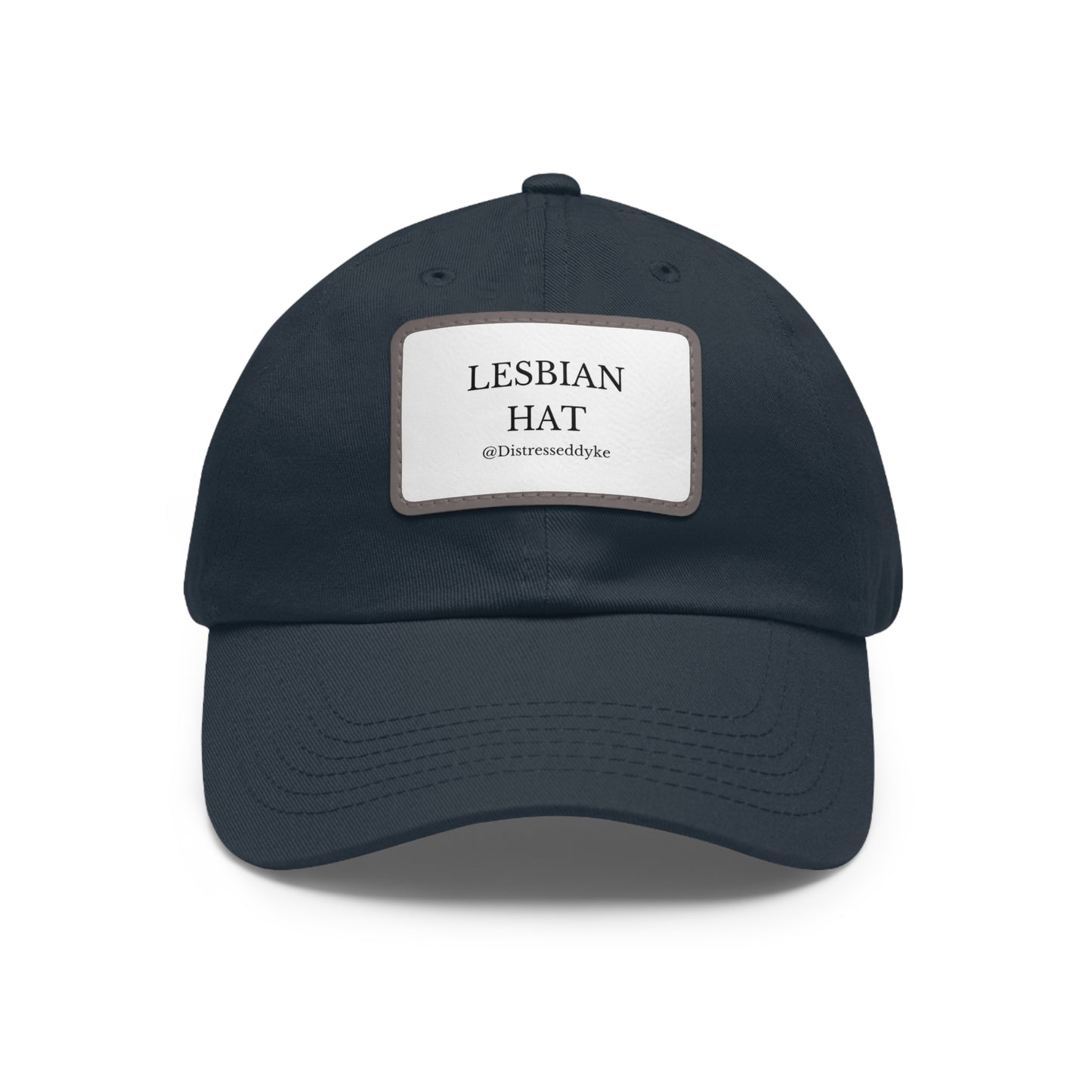 Lesbian Hat with Leather Patch