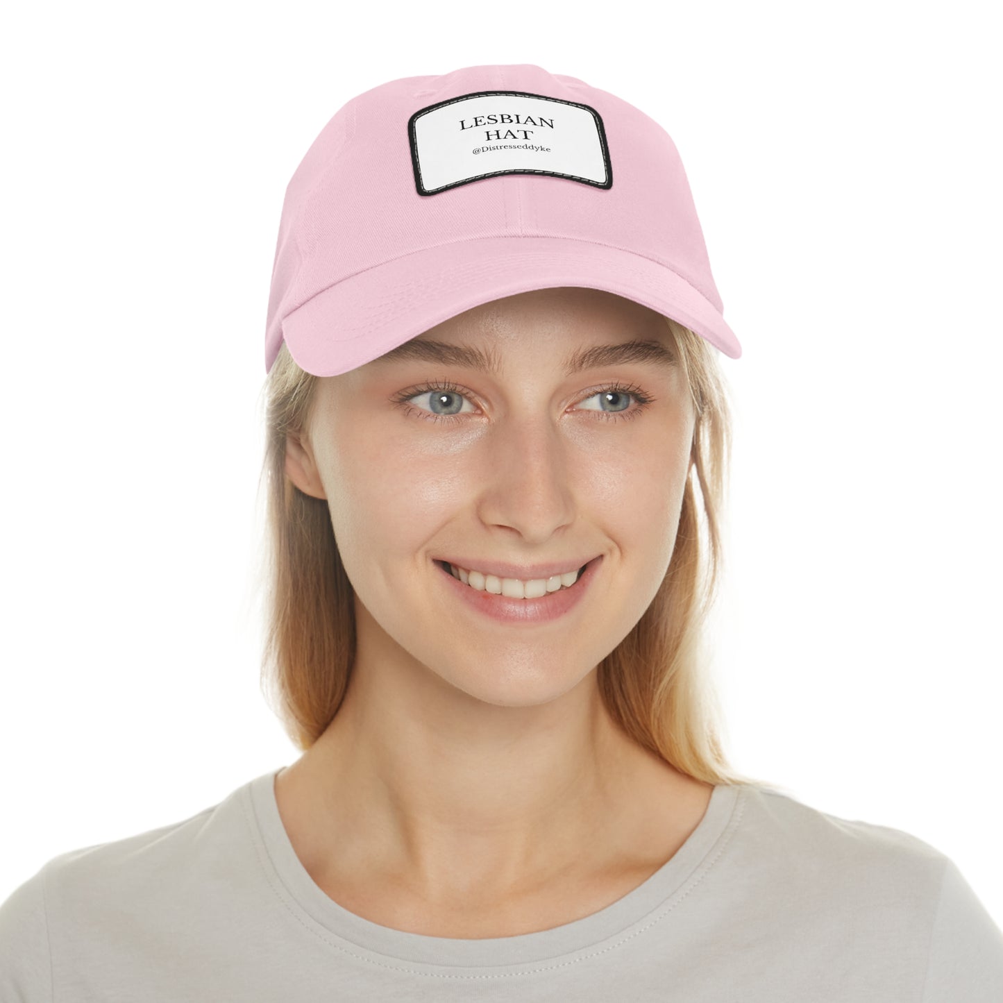 Lesbian Hat with Leather Patch