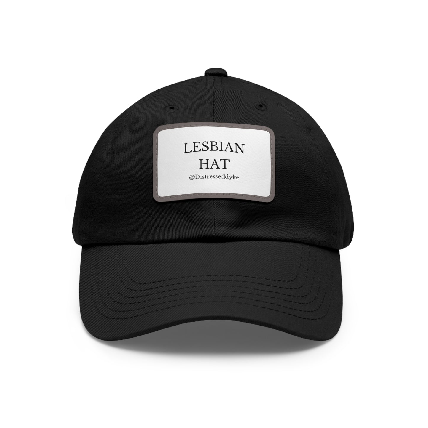 Lesbian Hat with Leather Patch