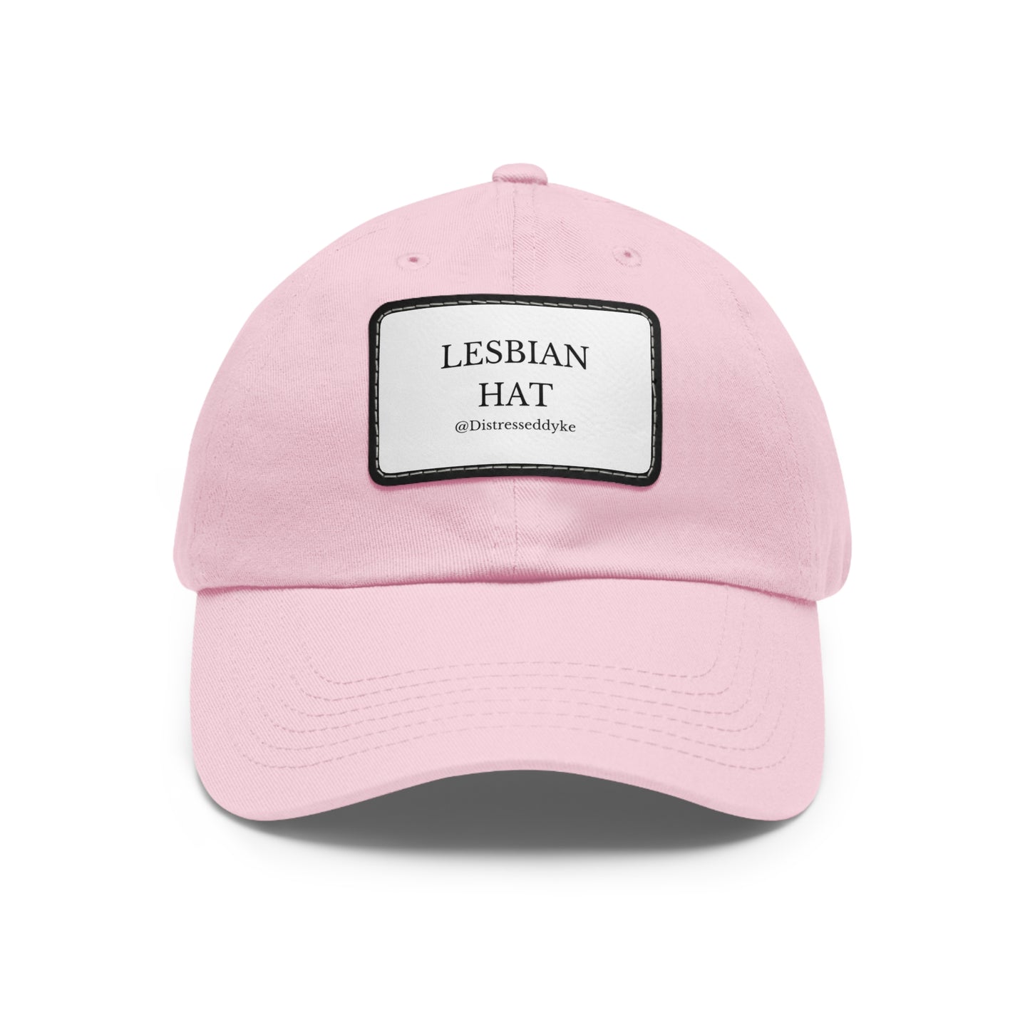 Lesbian Hat with Leather Patch