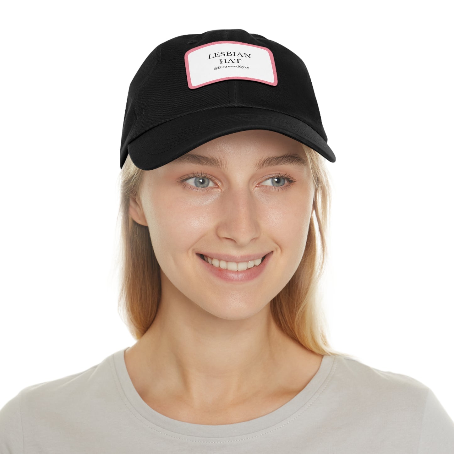 Lesbian Hat with Leather Patch