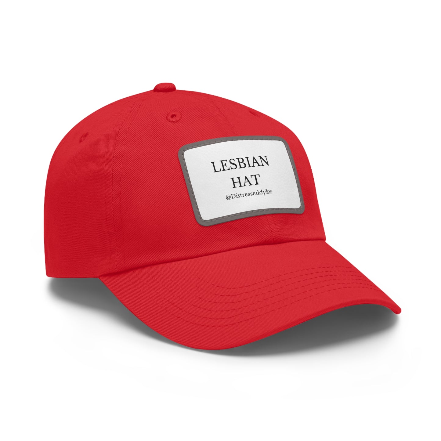 Lesbian Hat with Leather Patch