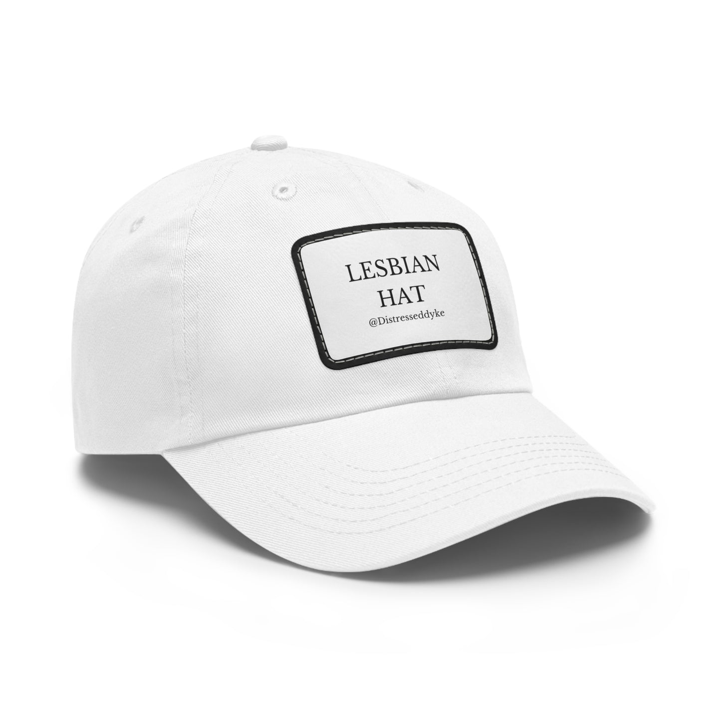 Lesbian Hat with Leather Patch